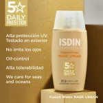 Fotoprotector Fusion Water Urban SPF 30 - Isdin 50 ml - Imagen 4
