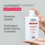 Isdin Lambdapil Anticaída Champú - 200 ml - Imagen 3
