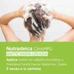Isdin Nutradeica Champú Anticaspa Grasa x200ML - Imagen 2