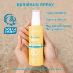 Kit Uriage Bariesun Spray Spe 50+ Gratis Agua Terma Essence - Imagen 2