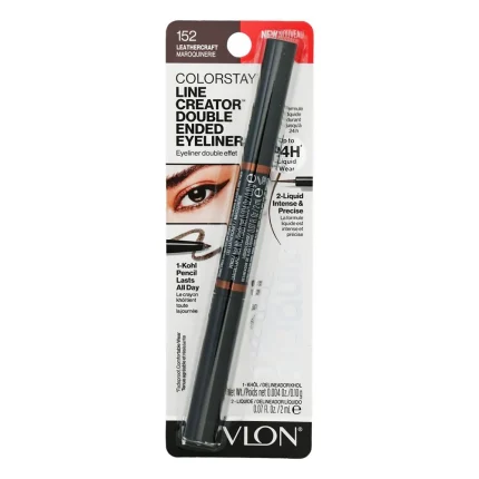 Delineador Doble Punta Color Cafe Punta Color Cafe