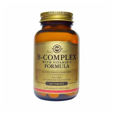 B-Complex With Vitamin C Formula Suplementos Dietario X 100 Tab