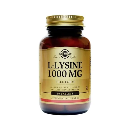 L-Lysine 1000Mg - Solgar 50 Tabletas