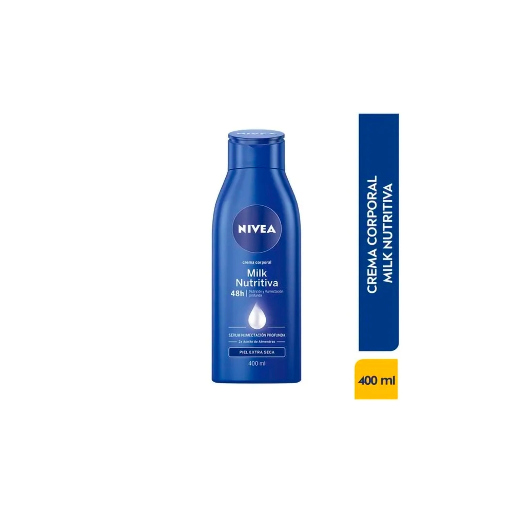 600874 Nivea Crema Body Milk Almendras X 400ML - Imagen 1