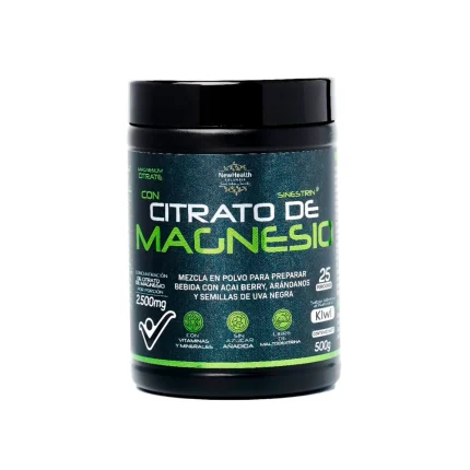 Citrato de Magnesio Kiwi Newhealth X 500 Gr