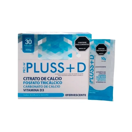 Pluss + D 30 Sobres Efervescente X 300 G Vainilla