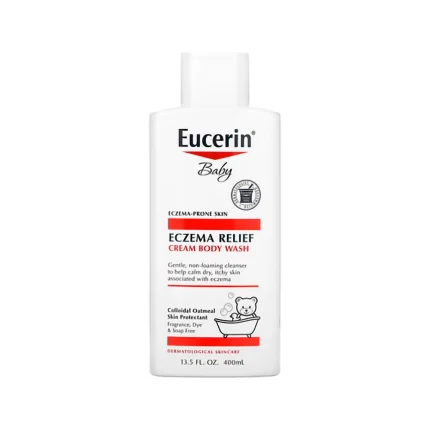 Eucerin Baby Cream & Body Wash X 400 ML