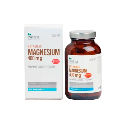 Nutra Magnesium 400 Mg X 90 Capsulas Blandas