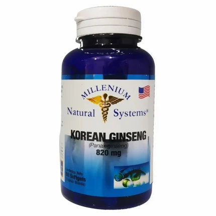 Korean Ginseng 820Mg X 60 Capsulas