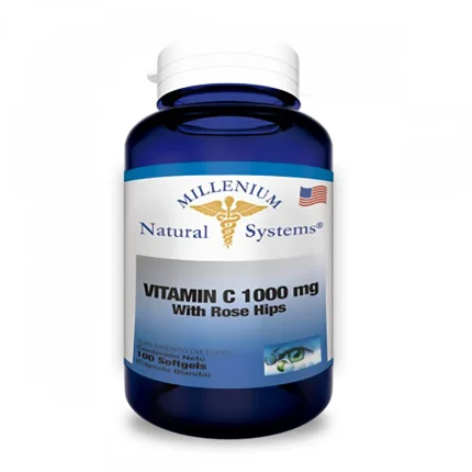 Vitamin C 1000Mg Rose Hips X 100 Capsulas