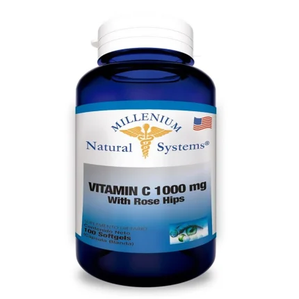 Vitamin C 1000Mg With Rose Hips X 100 Tabletas