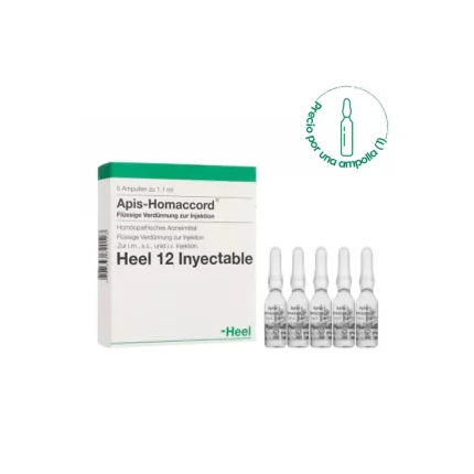 Apis-Homaccord X 5 Ampolla