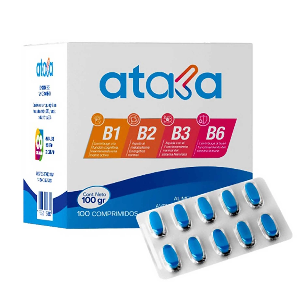 7708221958256 Ataka B1 B2 B3 B6 80 Gr X 100 Comprimidos - Imagen 1
