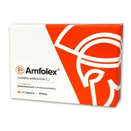 Amfolex 500Mg (Achillea Millefolium) X 10 Capsulas