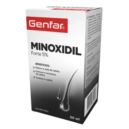 Minoxidil 5% Locion X 60 Mililitros