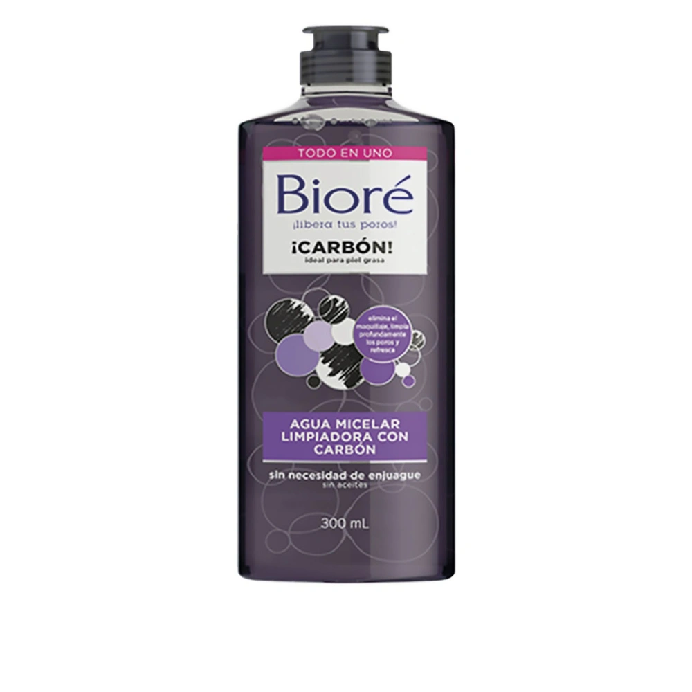 19100253995 Biore Agua Micelar Carbon X 300ML - Imagen 1