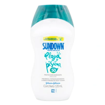 Protector Solar Sundown SPF50 Frasco por 120 ML