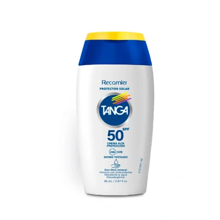 Bloqueador Tanga SPF 50 Crema 85 ML