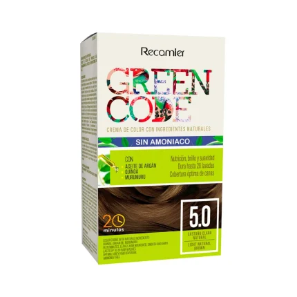 Green Code Kit 5.0 Castaño Claro Natural