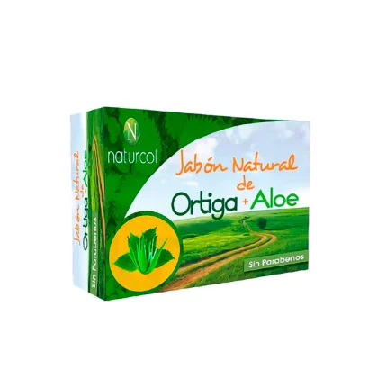 Jabon Natural de Ortiga y Aloe X 100Gr