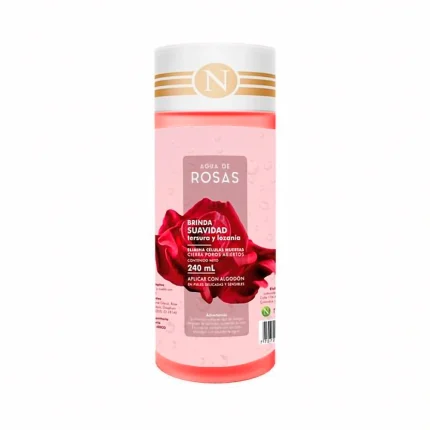Agua de Rosas X 240 ML Suavidad Tersura y Lozania
