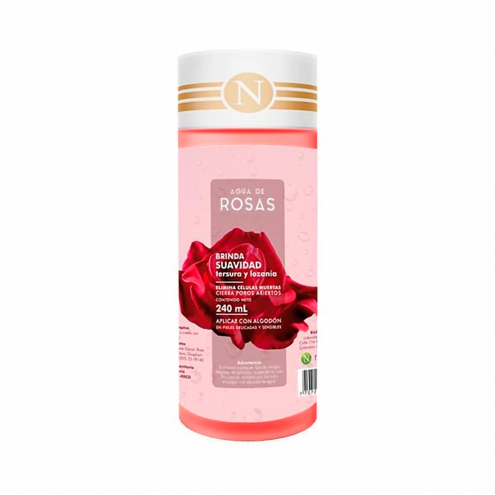 615398 Agua de Rosas X 240 ML Suavidad Tersura y Lozania - Imagen 1