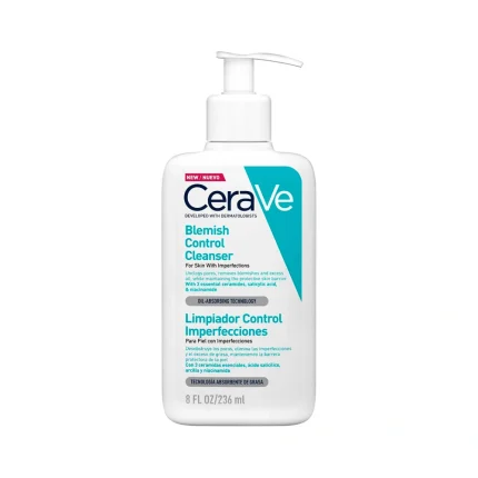 Cerave Limpiador Control Imperfecciones 3 Ceramidas X 236 ML 8 Oz