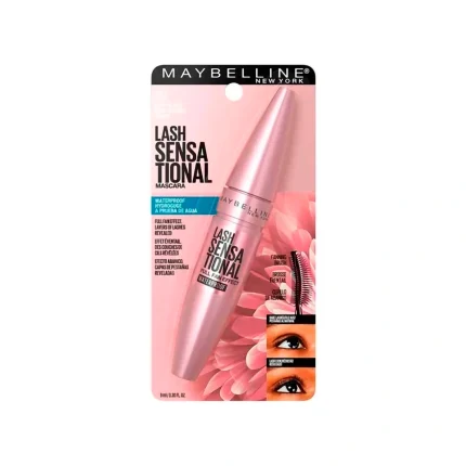 Pestanina Maybelline Lash Sensational Negra a prueba de Agua