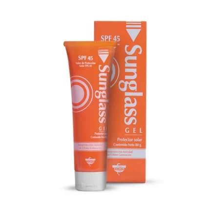 Sunglass Gel Spf45 Prot.Solar X 80Gr.Sm