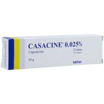 Casacine (Capsaicina) 0.025% Crema X 20Mg